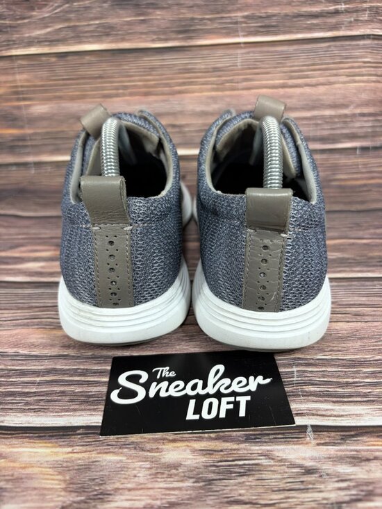 Cole Haan Grand Tour Knit Oxford Men\'s Gray Lace‎ Up Casual Shoes Size 8.5